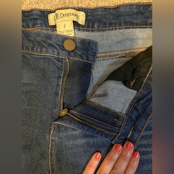 Democracy Flex-ellent Cropped Ankle Jeans size 8 - Picture 10 of 13